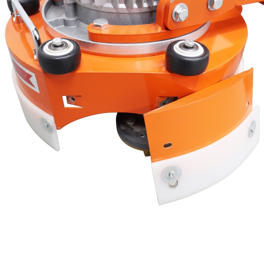 220V Floor Grinder&Trimmer Machine W/Foldable&Adjustable Arm for 12.99" Width