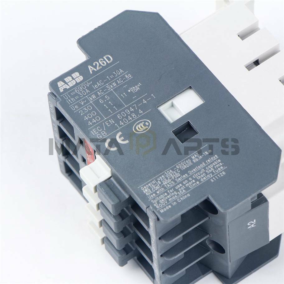 One New ABB Contactor A26D-30-10 220-230V