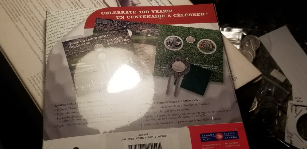 2004 Canada Canadian Open Gold Championship Set.
