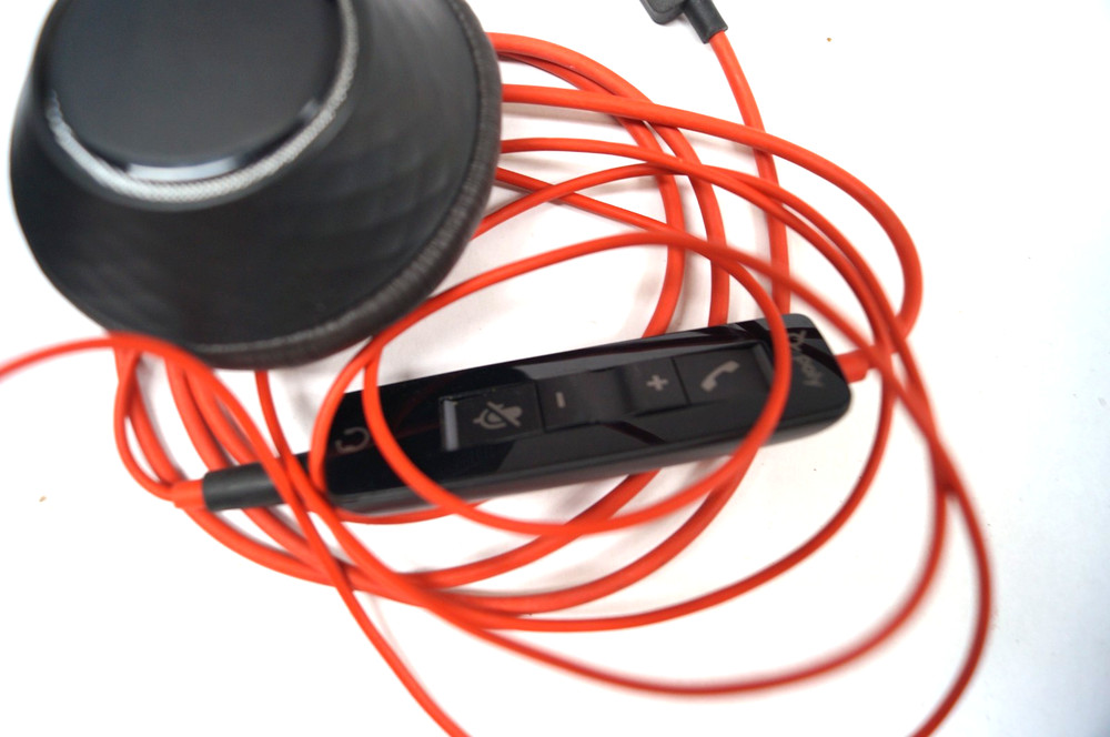 POLY C5220 Blackwire Stereo USB-C 3.5mm Computer Phone Mic Headset WORKING D351