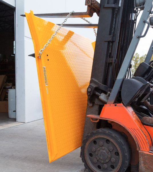 Guardian fork lift dock ramp