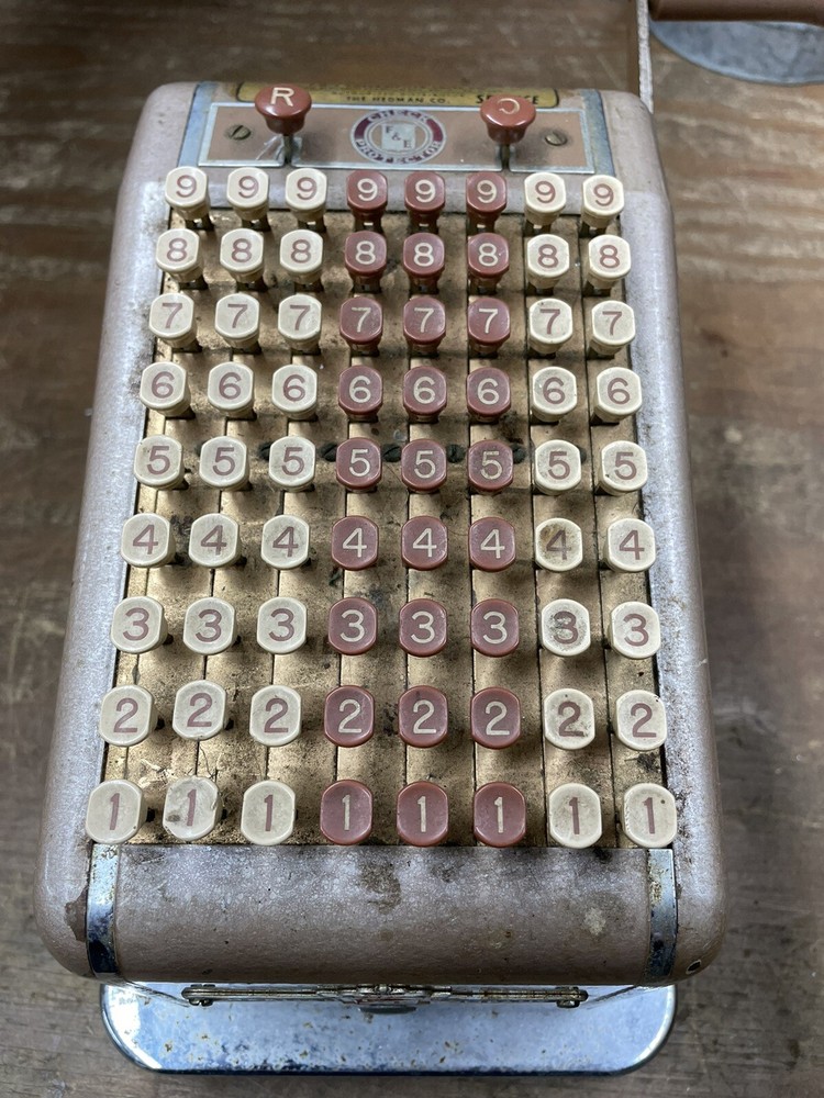 Vintage F & E Check Protector The Hedman Company