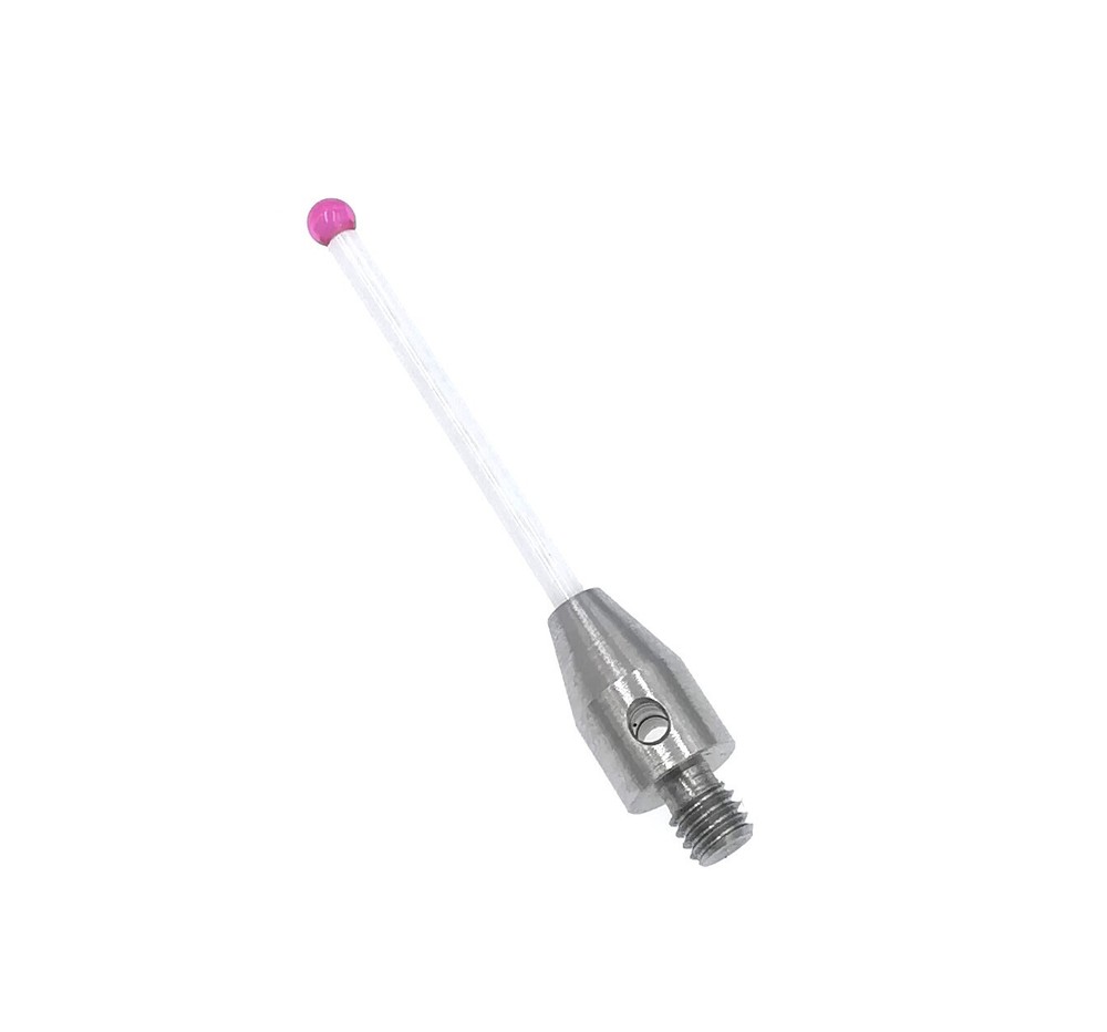 CMM Touch Probe Stylus Ceramic Stem M4 Thread 3mm Ruby 40mm Long KMG Taster