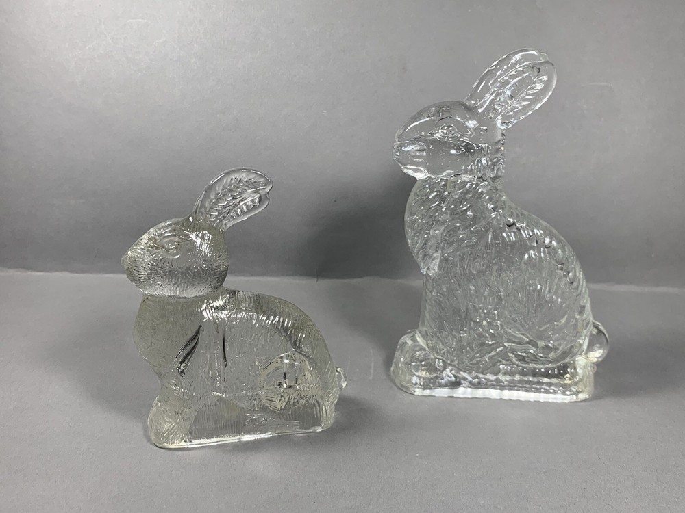 Vintage Easter Figural CANDY Container Chicken Nest Rabbits J.H. Millstein & Co.