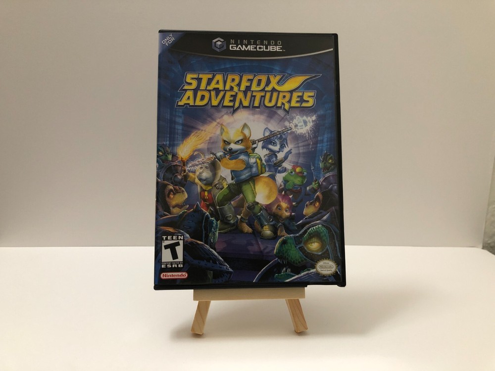 Replacement GameCube Case for Star Fox Adventures