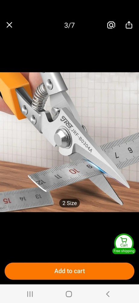 8.5" Tin Snips