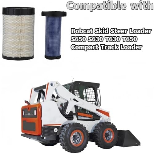 7008043 7008044 Air Filter Kit Compatible with Bobcat Skid Steer Loader S650