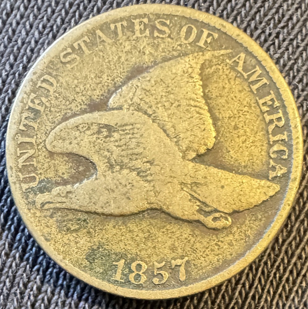 1857 1C Flying Eagle Cent