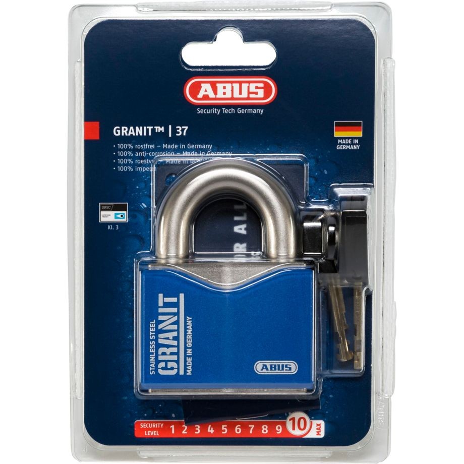 ABUS Security-Center ABUS 37ST/55 Conventional Lock Button Lock Lock