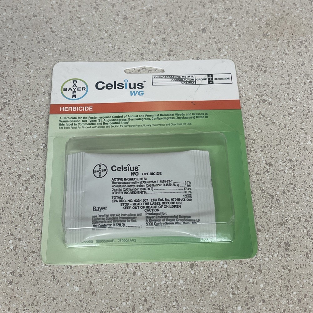 Celsius Herbicide - Single dose 0.226 oz Easy Mix Packet - Post Emergent