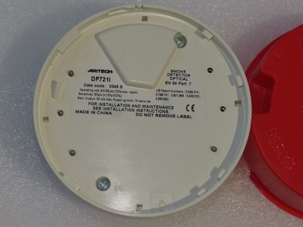 Aritech DP721I Series Optical Conventional Smoke Detector Optical