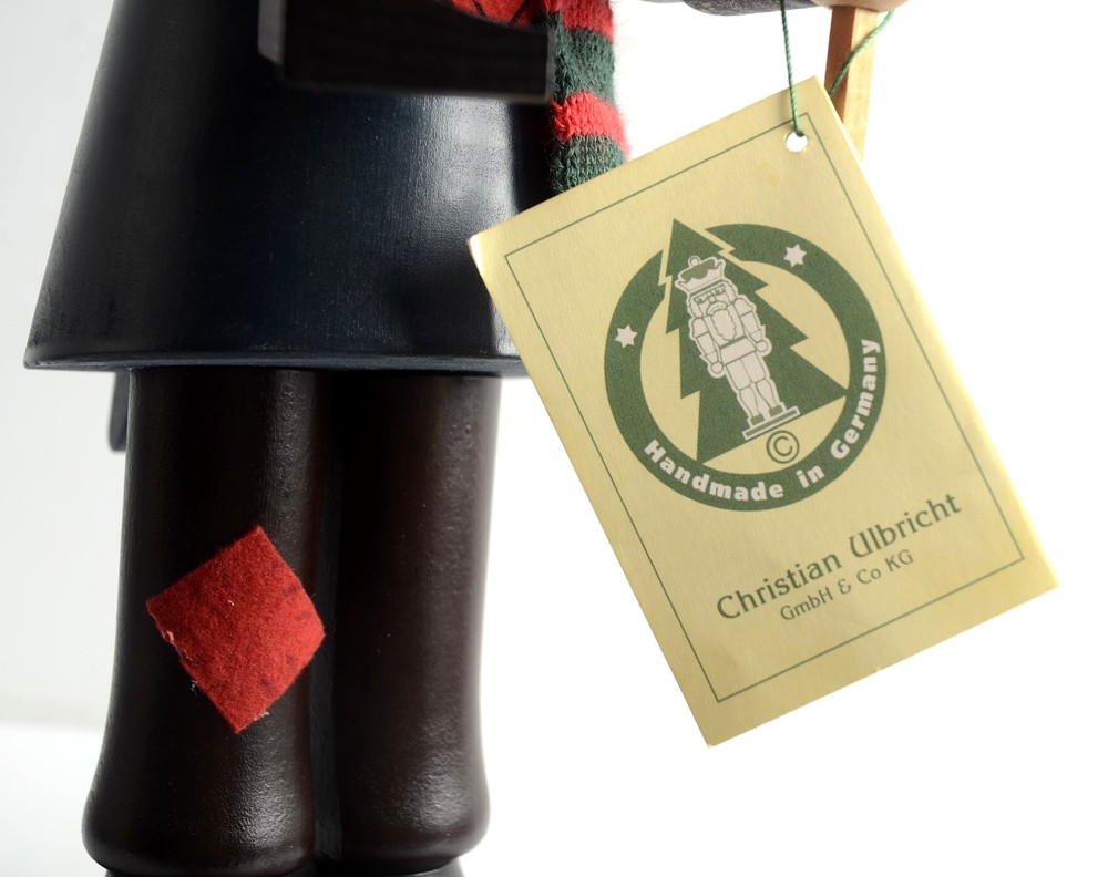 Christian Ulbricht Bob Cratchit w Tiny Tim 16" Nutcracker LE 2097/6000 EUC