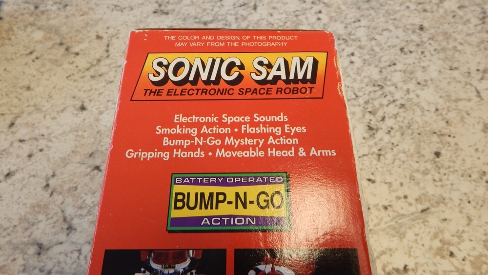 1991 SONIC ELECTRONIC SPACE ROBOT