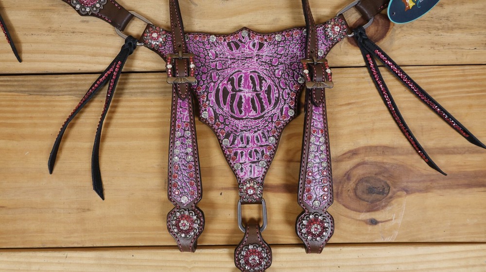Headstall & Breast Collar Tack Set for Horse