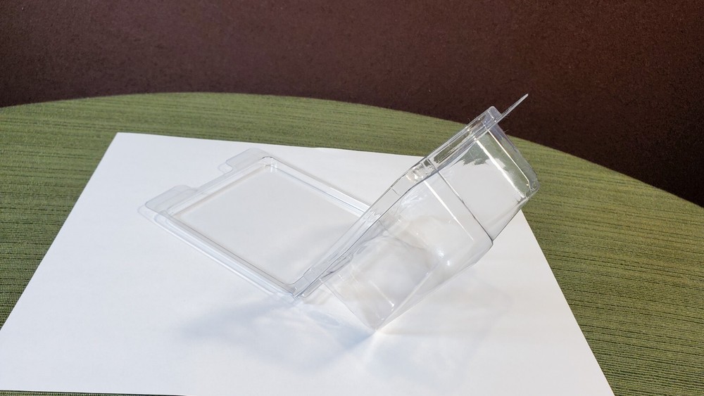 Clamshell Retail Product Container with Tab Restaurant Bakery Hardware 420 Count