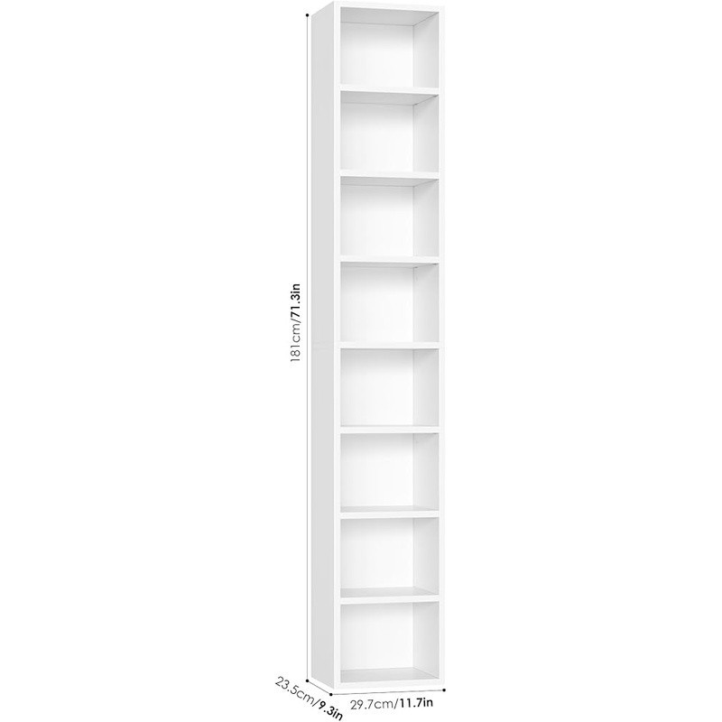 Durable Adjustable CD DVD Media Tower Rack Space Saving Storage Organizer New