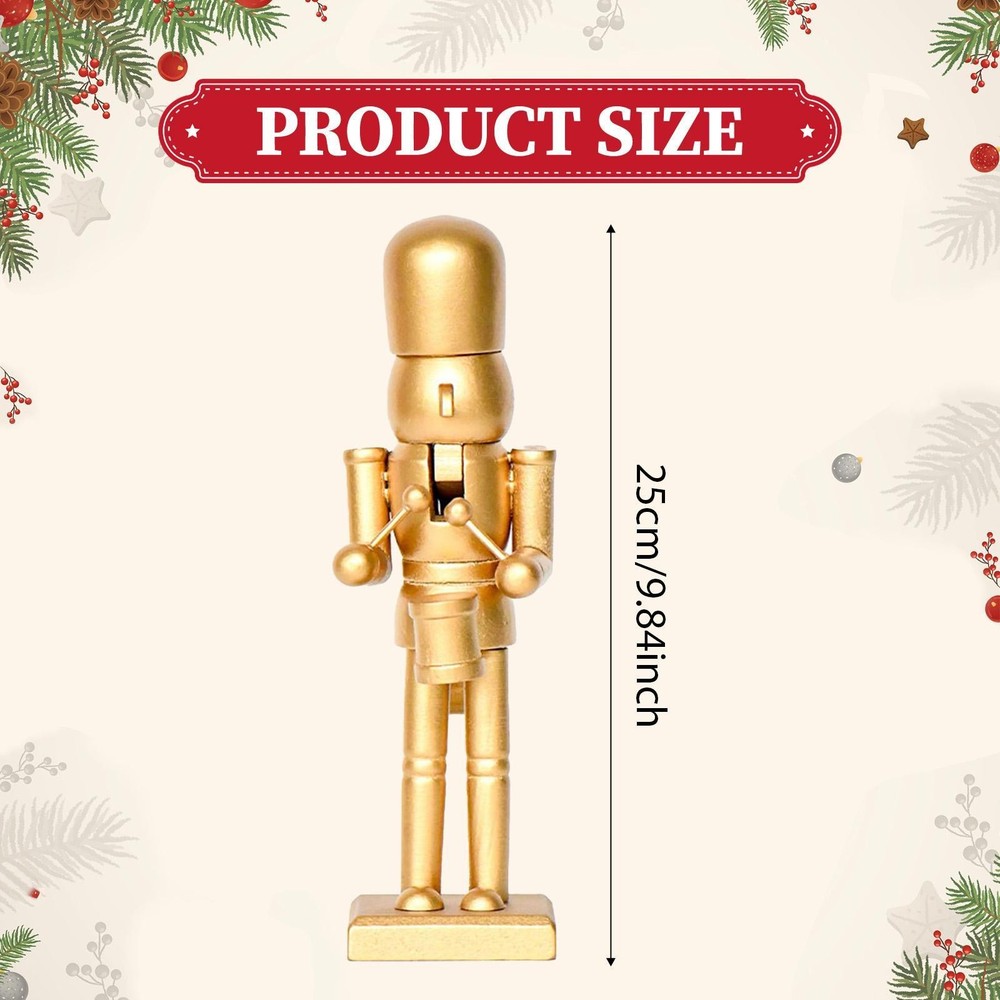 Nutcracker Figurine Christmas Nutcracker Statue Xmas Ornament
