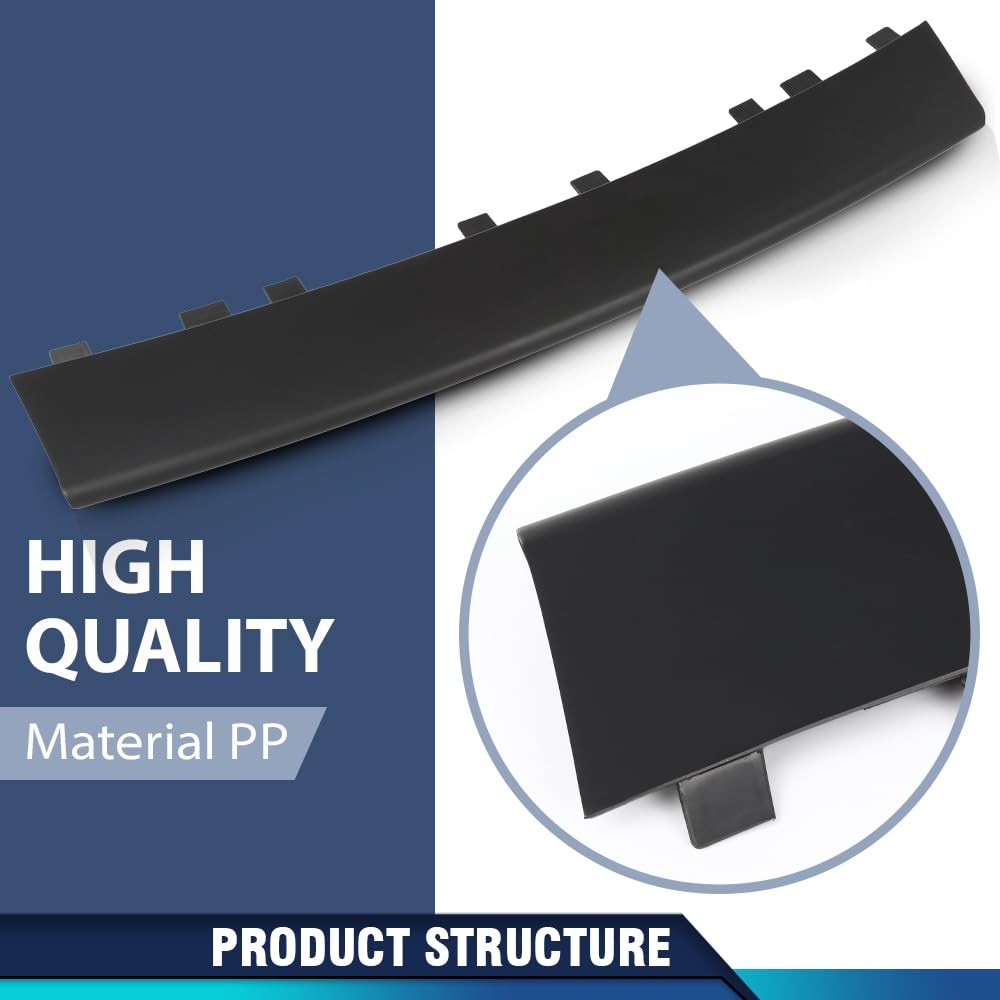 Front Lower Bumper Deflector for Cherokee 2016 2018 CH1044133 Black