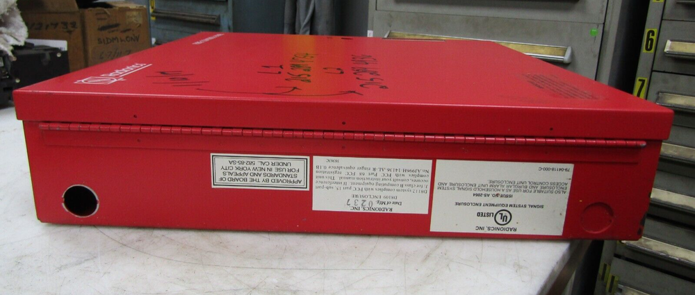 BOSCH PROTECTED PREMISES CONTROL PANEL W/ RADIONICS FIRE CONTROL PANEL D9412GV2