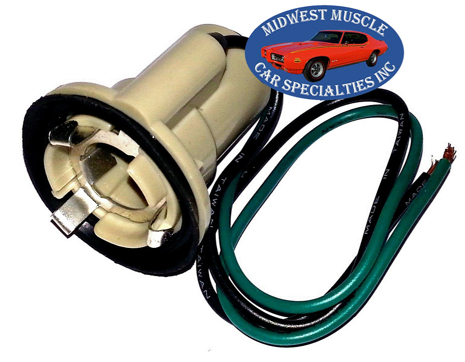 Reverse Light Lamp Bulb Socket Wiring Harness Lens GM Chevy Nova Chevelle D5