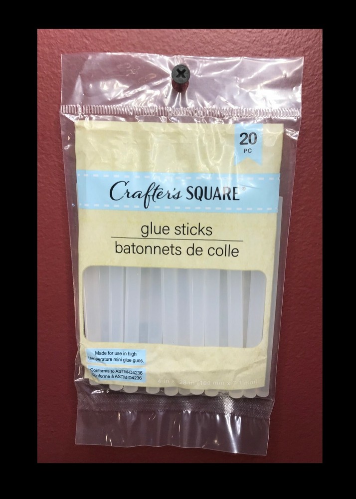 CRAFTER'S SQUARE 20-PACK MINI HOT GLUE STICKS