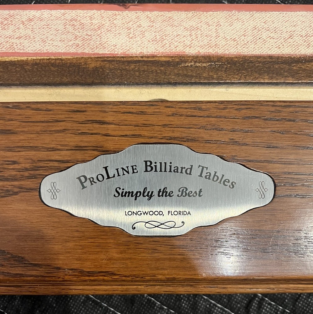 Replacement Proline Pool Table End Rail Plate