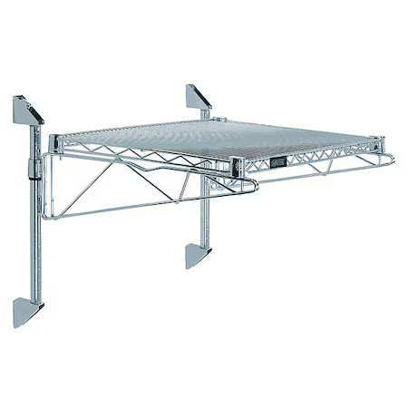 QUANTUM STORAGE SYSTEMS WC14-CB1448GY Wire Cantilever, 14 in Overall Depth