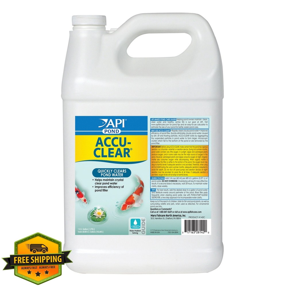 API POND ACCU-CLEAR 1 Gallon Pond Water Clarifier