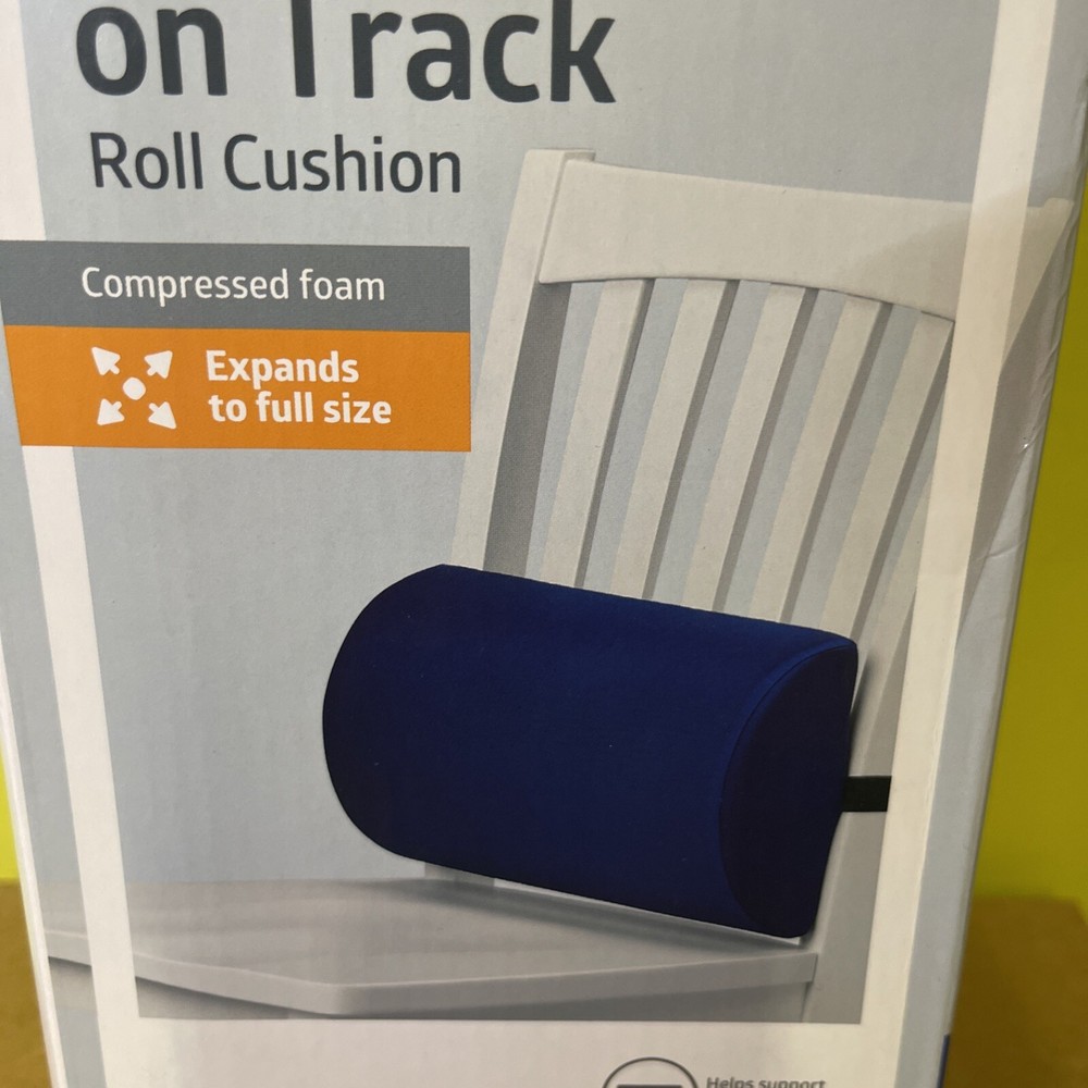 Midline Back On Track Compressed Foam Roll Cushion For Back Support