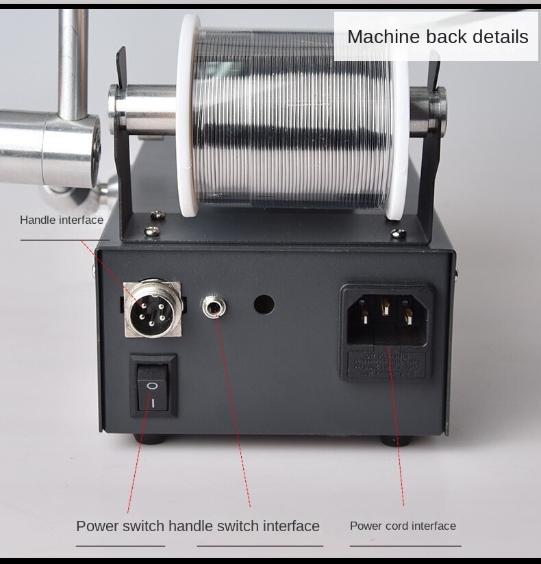 60w Internal Heating Automatic Tinning Machine Automatic Welding Equipment 375C