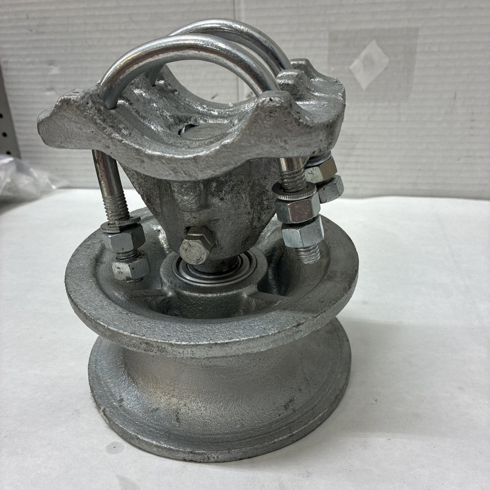 Gate Roller Fence Post Mount