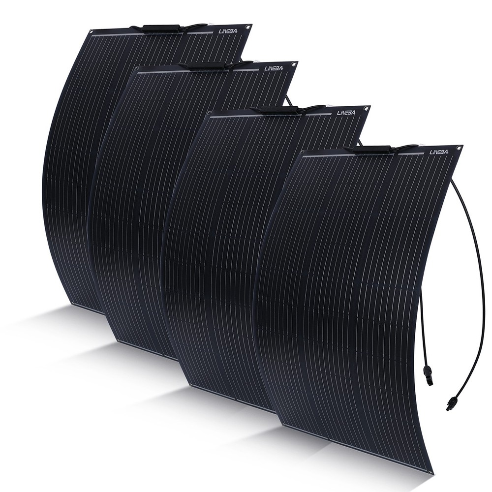 100W 200W 400W Mono Solar Panel 10BB Power RV Camping Home Camp Off-Grid Charge