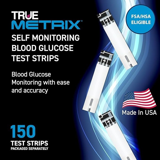 True Metrix Glucose Test Strips 50 Count 3-Pack