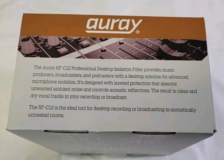 Auray RF-C12R Professional Desktop Isolation Filter (Gray)
