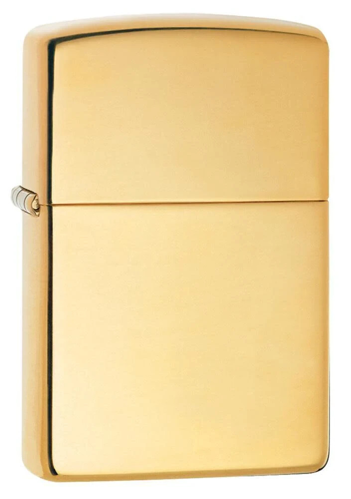 Zippo 254B, Classic High Polish Brass Finish Lighter, (PL) Pipe Insert