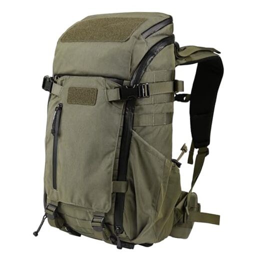 Hunting Backpack with Rifle/Bow Carry System, Customizable Aluminum Frame Green