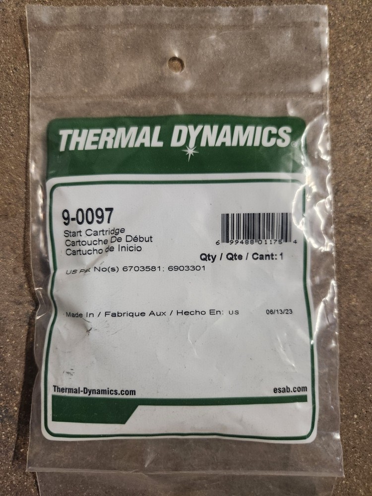 Thermal Dynamics® 9-0097 Start Cartridge, SL40, Qty.1