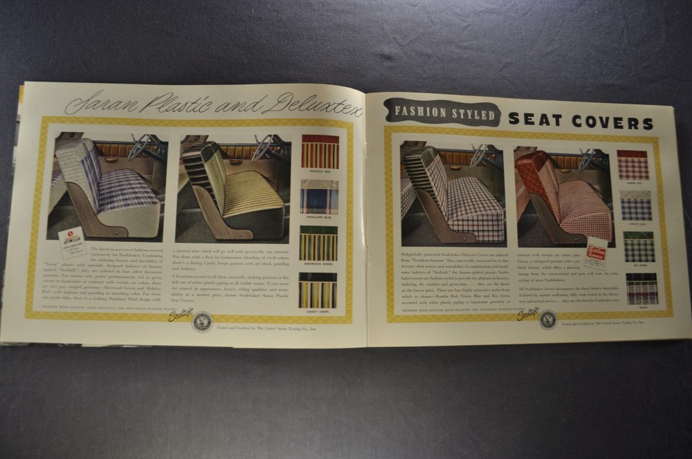 1952 Studebaker Accessories Brochure Commander Champion Excellent Original 52