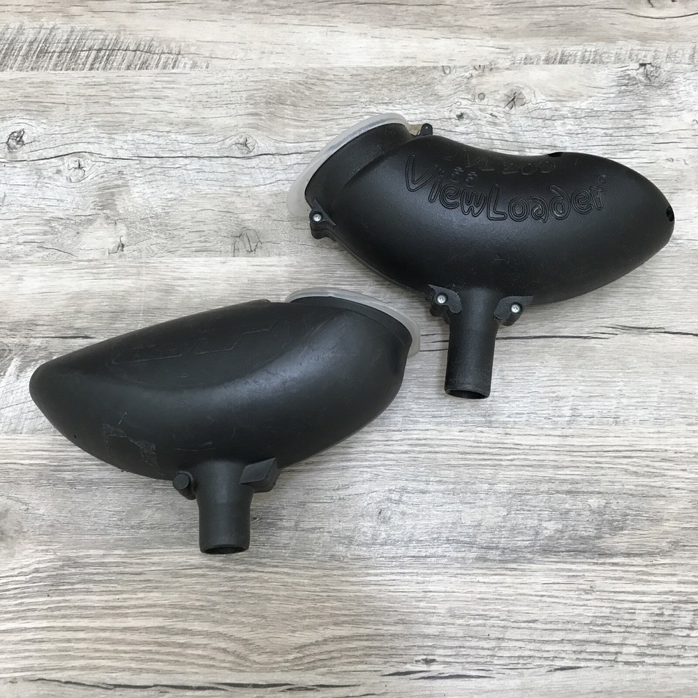 Paintball Hoppers VL 200 View Loader & JT Loader Black