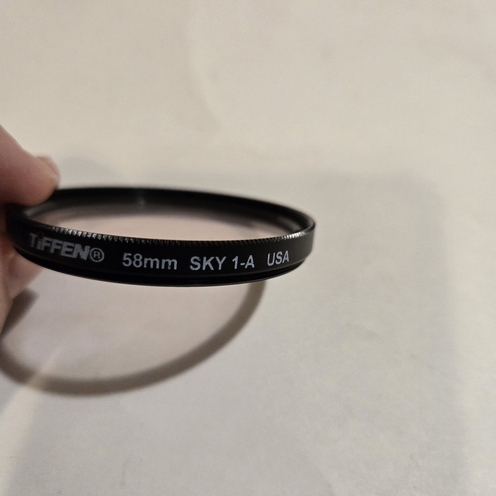 Tiffen Filters58mm Sky 1A Screw-In Filter