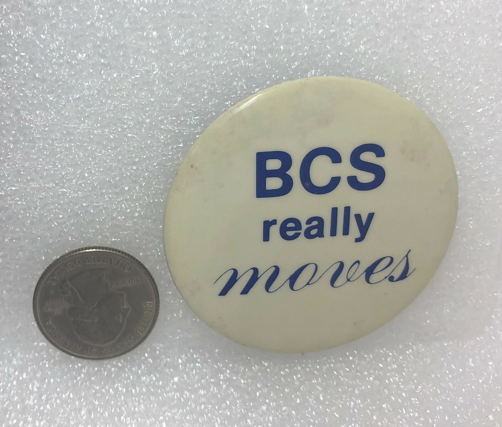 BCS Really Moves Button Pin