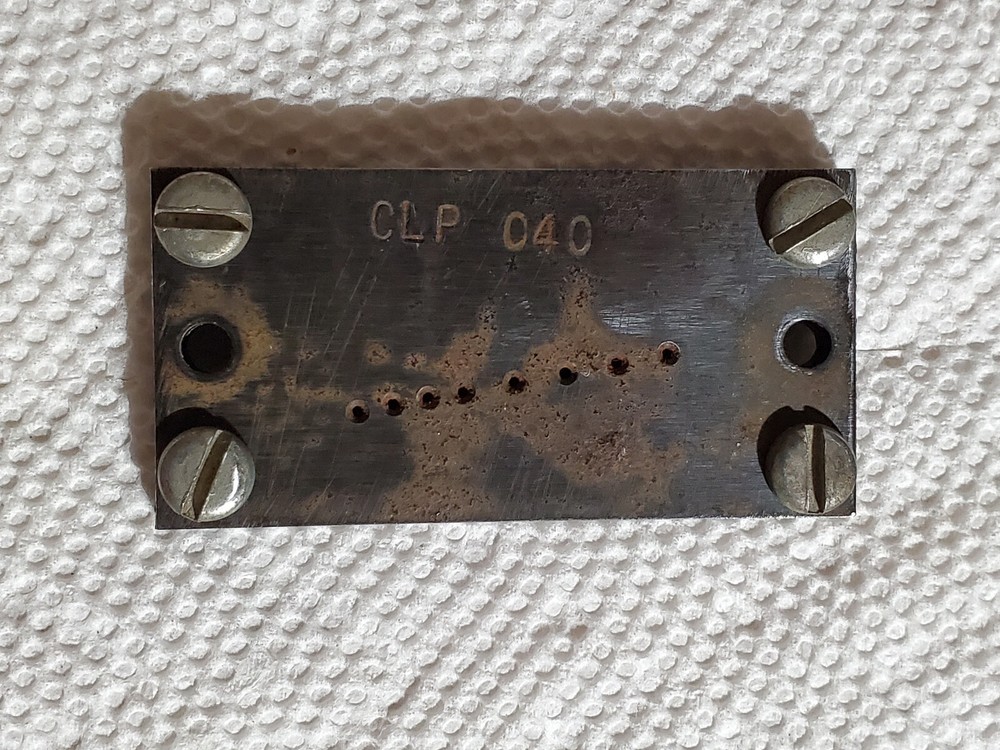 Simonds CLP-040 Component Lead Processor - Universal Capacitor Trimming Die