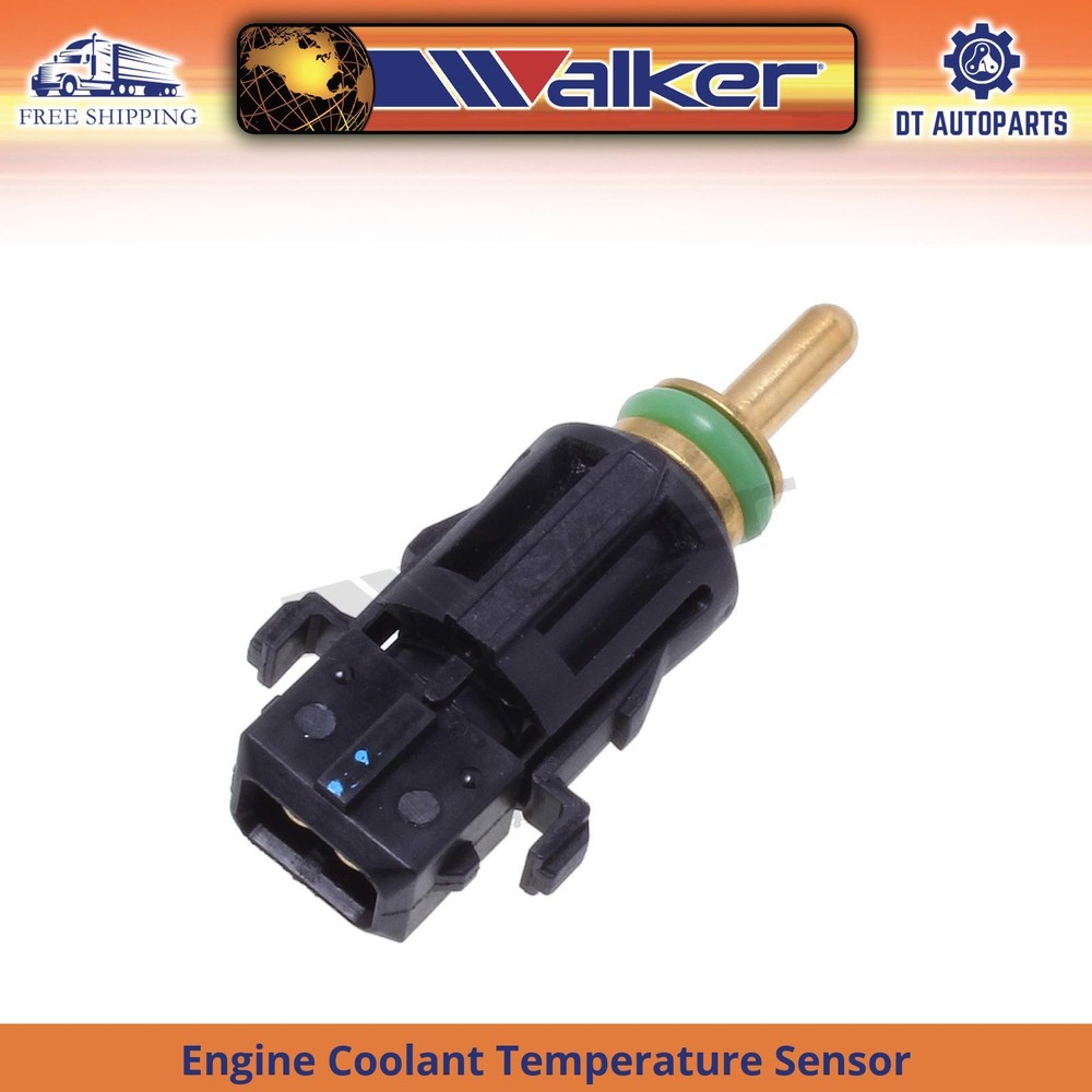 For 2006-2016 BMW 550i Engine Coolant Temperature Sensor Walker  2007 2008 2009