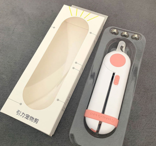 Pet Nail Scissors LED Cat Nail Clipper Trimmer