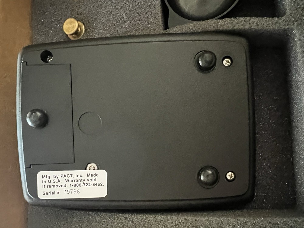 PACT BBK2 BBKII reloading electronic powder scale with weights