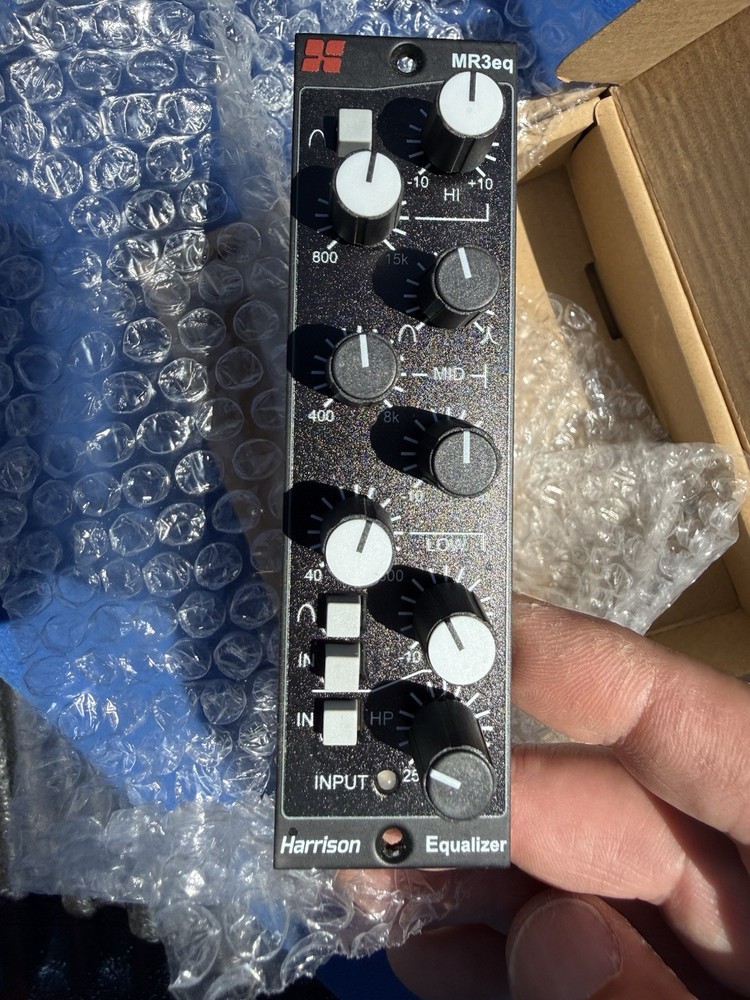 (Pair) Harrison Audio MR3eq 500 Series 3-band Parametric EQ