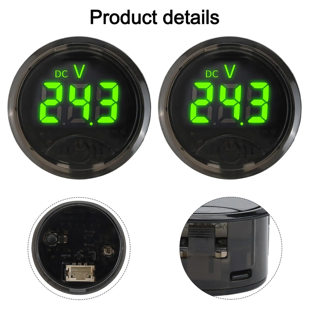 User Friendly Digital Voltmeter with Touch Activation for Accurate Readings