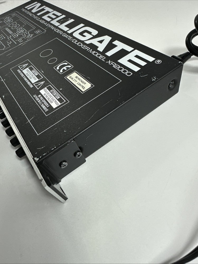 Behringer Intelligate XR2000 2-Ch Interactive Class-A Expander Gate Ducker