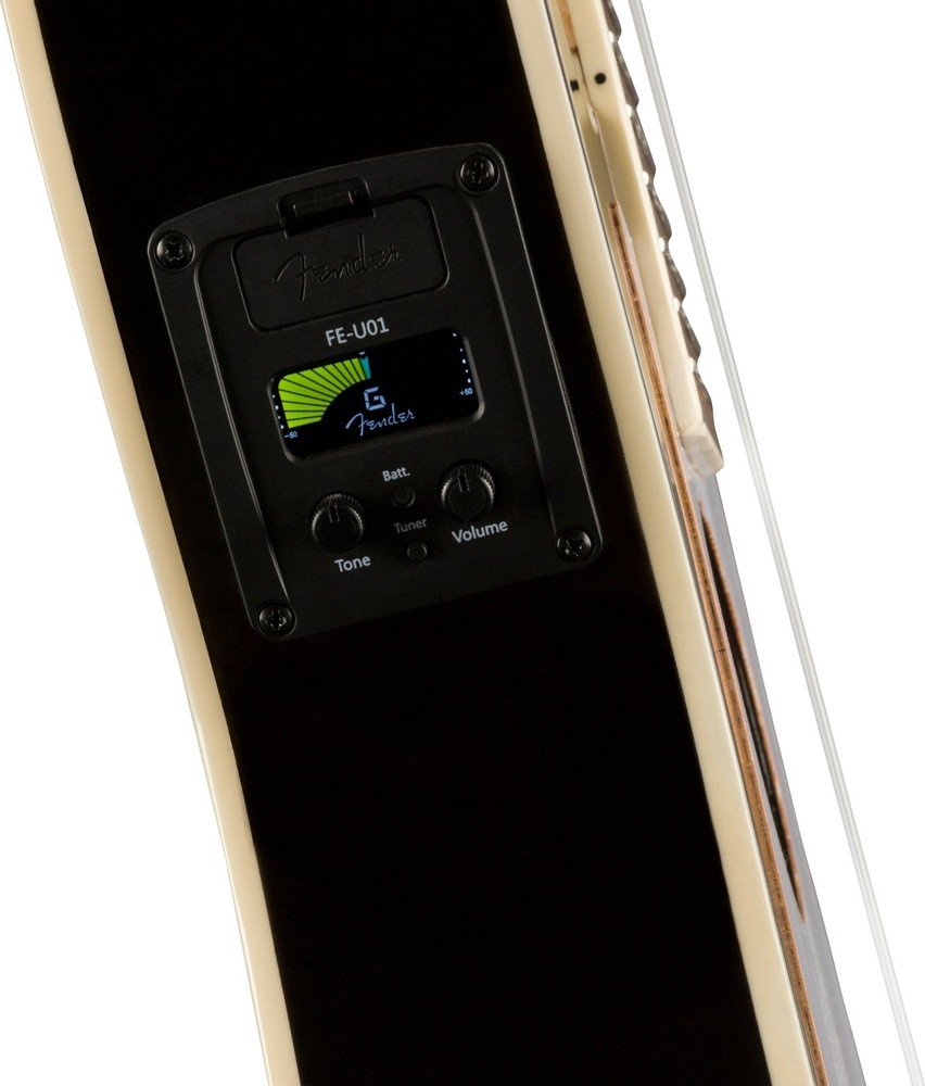 Fender Fullerton Stratocaster Ukulele Black