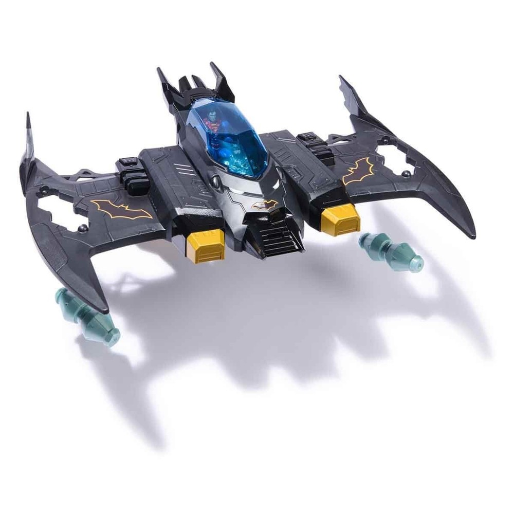 DC Comics, Metal Force Transforming Batwing, 2-in-1 Playset, 1, Multicolor